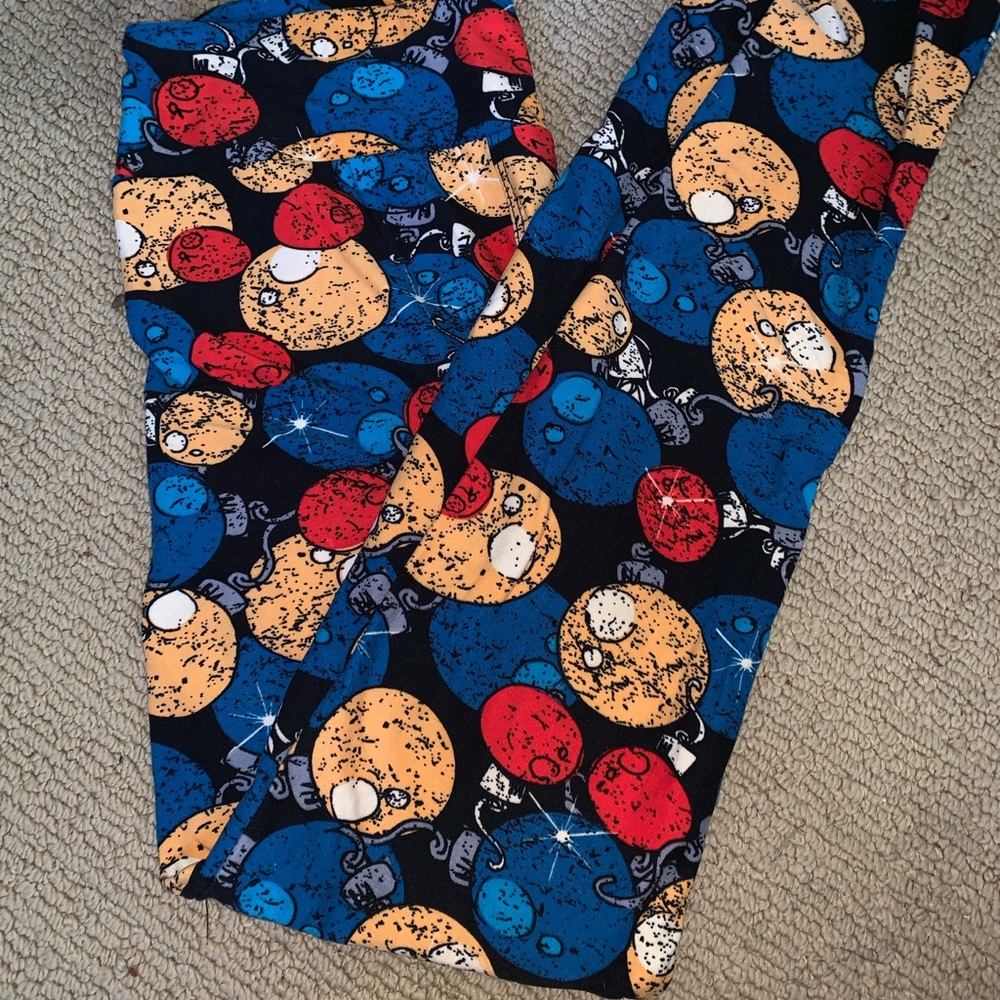 Christmas Bulb LulaRoe OS Leggings